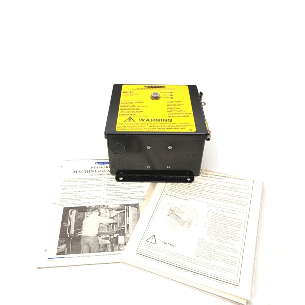 Banner Engineering MGCA-1 Beam Array Machine Guard Control Box 115VAC 50/60Hz