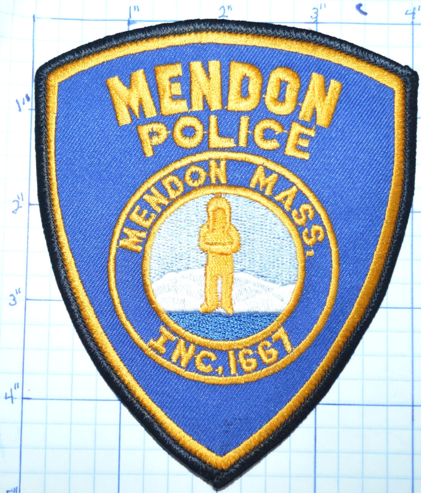 MASSACHUSETTS, MENDON POLICE DEPT PATCH