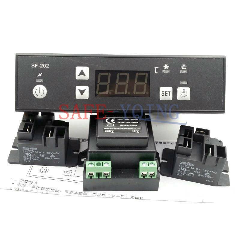 1PC Shangfang SF-202 Temperature Controller Thermostat