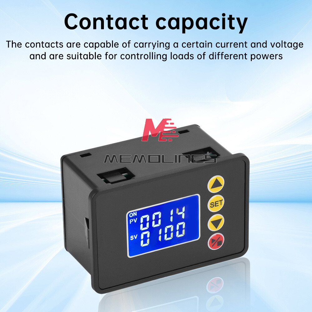 W3050 AC110-220V LCD Digital Microcomputer Time Controller Delay Relay Module