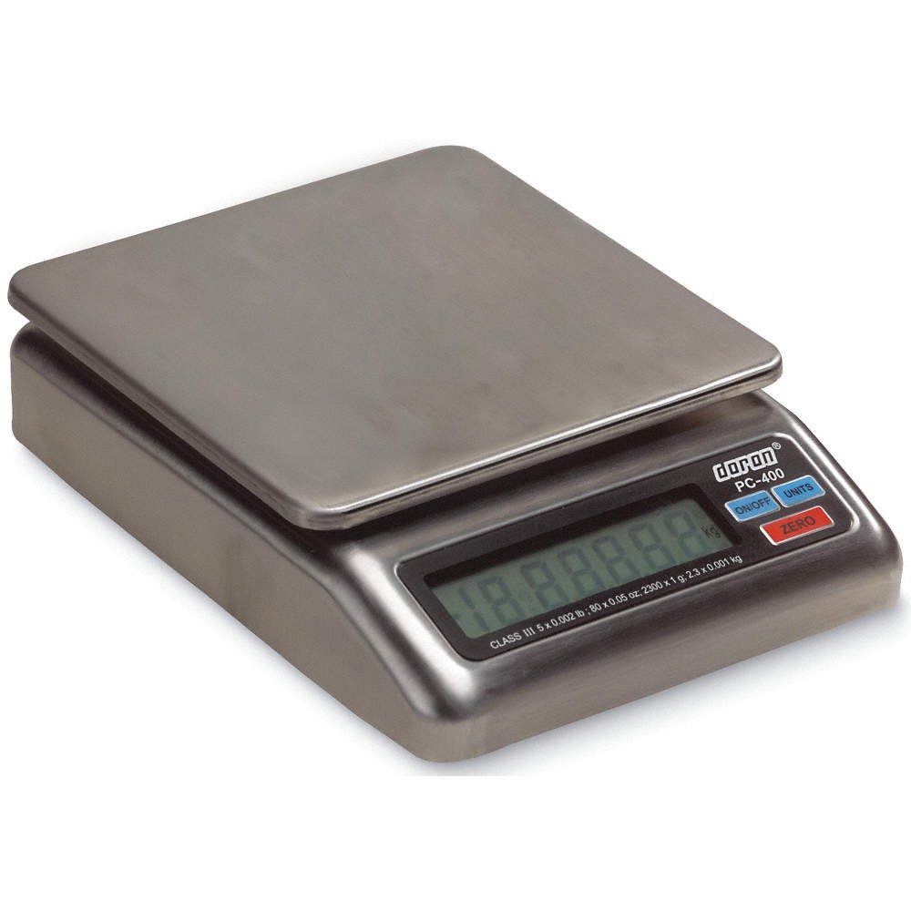 DORAN PC400-10 Compact Counting Bench Scale,LCD 8ZD19