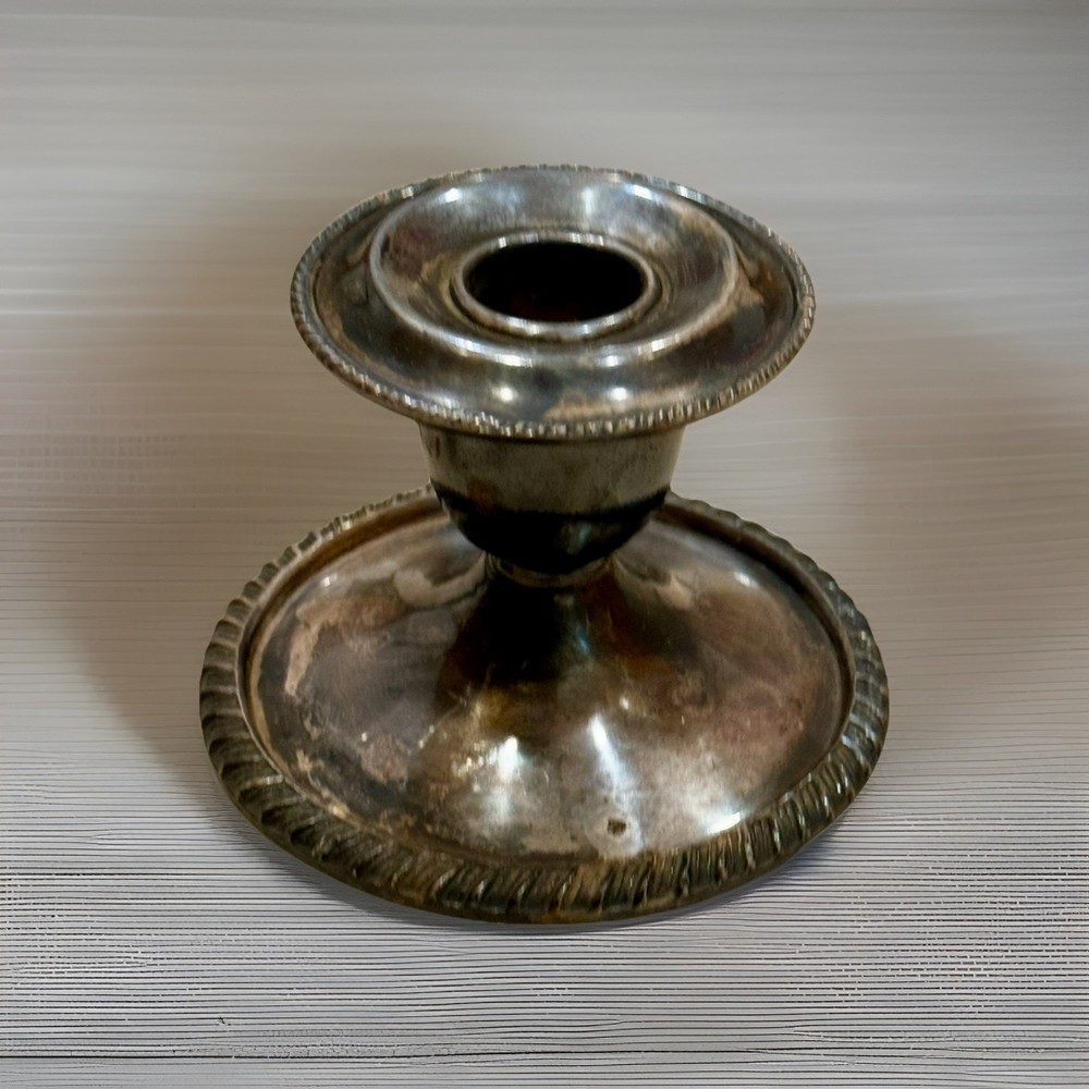 Vintage Benedict Proctor Silver Plated Candlesticks BP 2465 Candle Holders 1940s