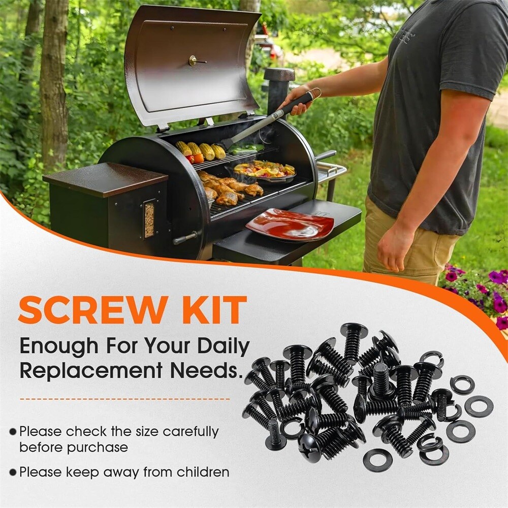 Screw Hardware Kit Replacement Part For PIT BOSS Compatible with PB1000SP-10567
