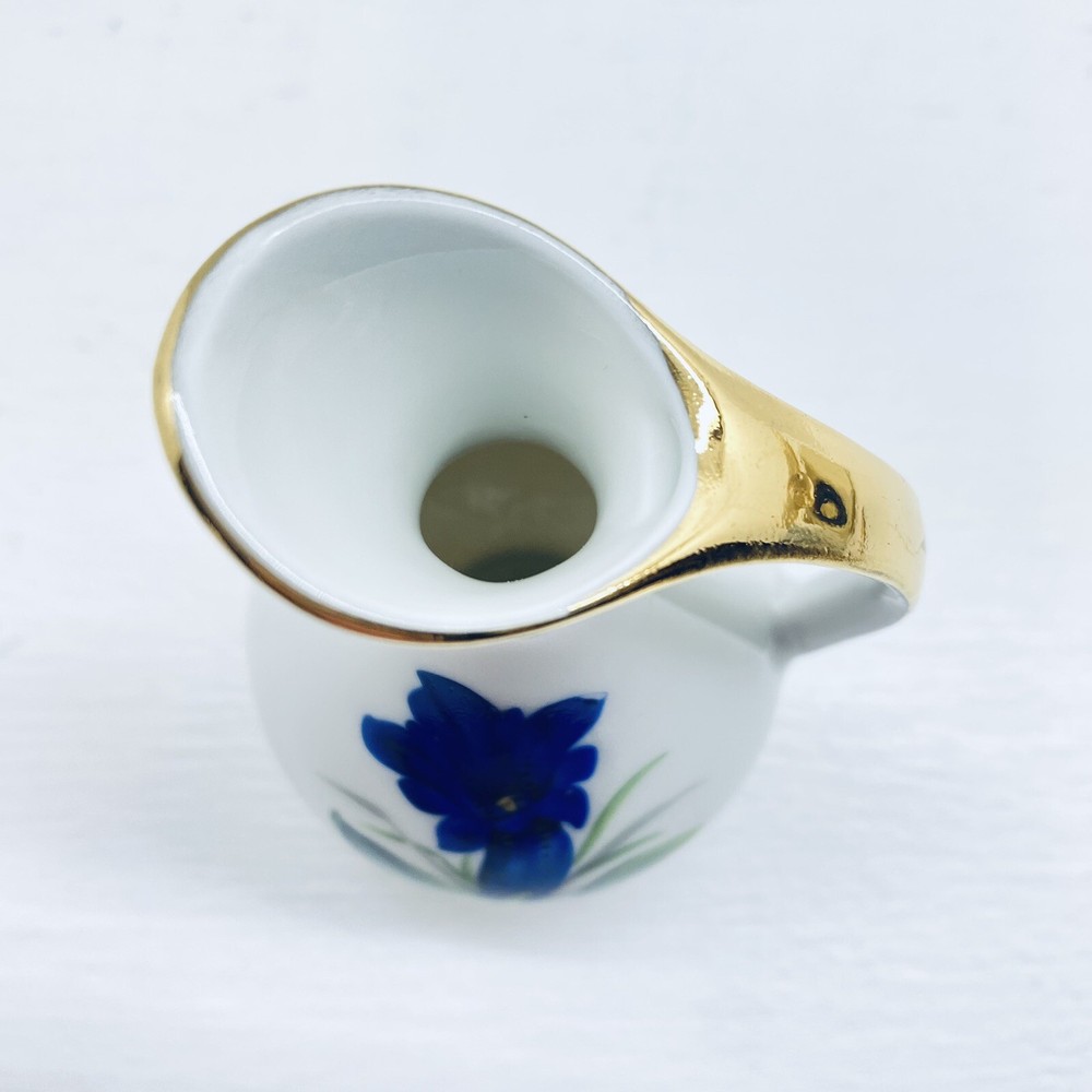Bavaria Mini Porcelain Pitcher Vase Germany 4”