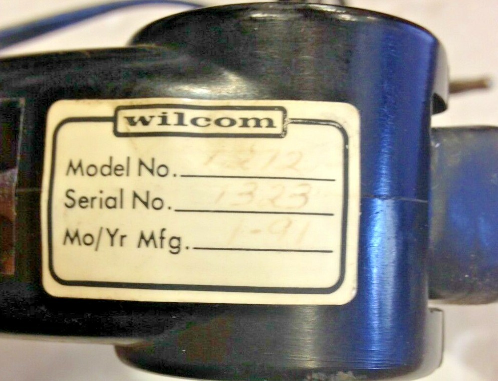 Wilcom Model T272 Clamp-On Current Probe HA07678 *OT15*