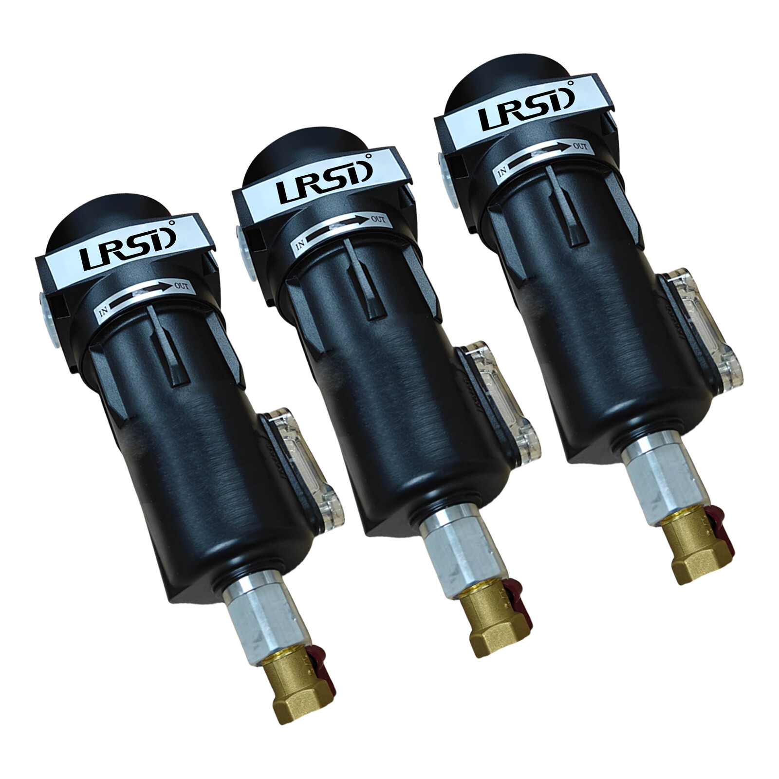 Rc 1" Flange 3 Stage Air Drying System Particulate Filter FOR 10HP COMPRESSOR