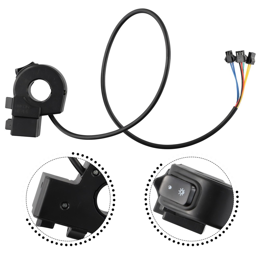 Versatile Handlebar Switch with 4 Functions in 1 for Electric Vehicles