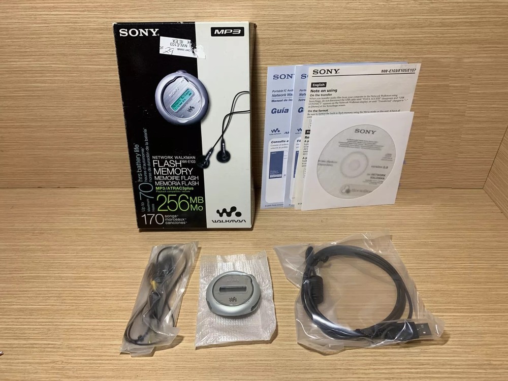 READ INFO - Rare - Sony Network Walkman Mp3 Nw-E103