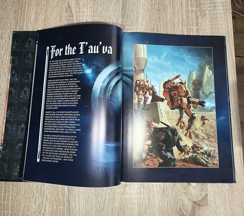 Warhamme 40k Tau Empire Codex 10th Edition with Code (read description)