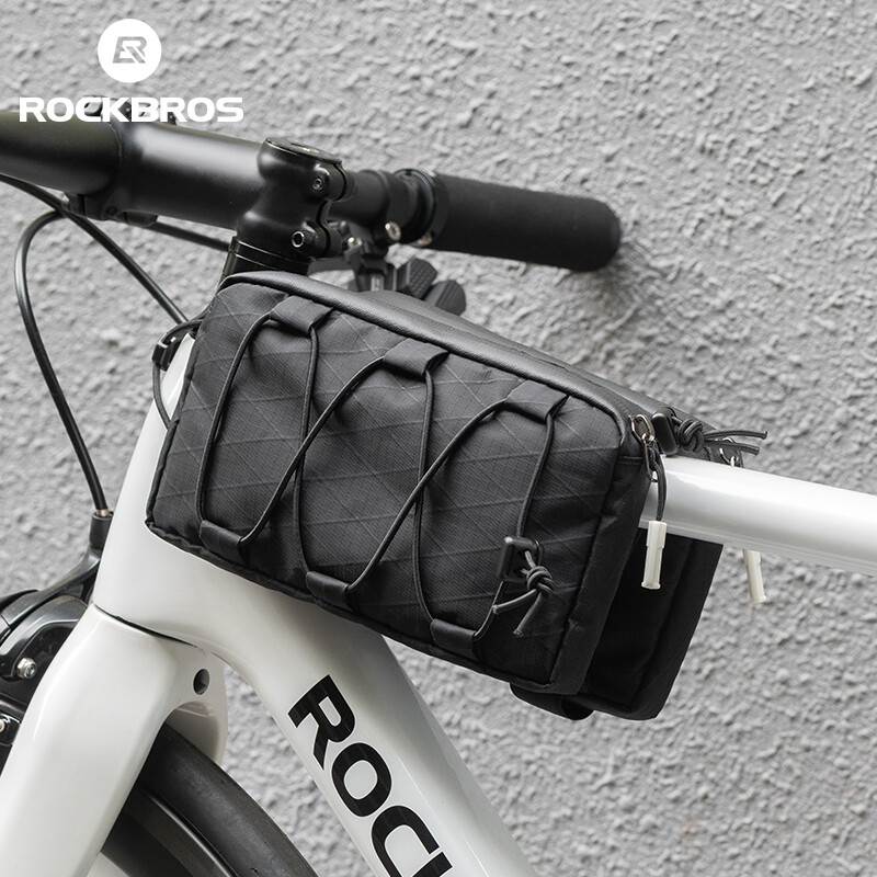 ROCKBROS MTB Road Front Bicycle Crossbar Bike Frame Small Pannier Saddle Bag 1L