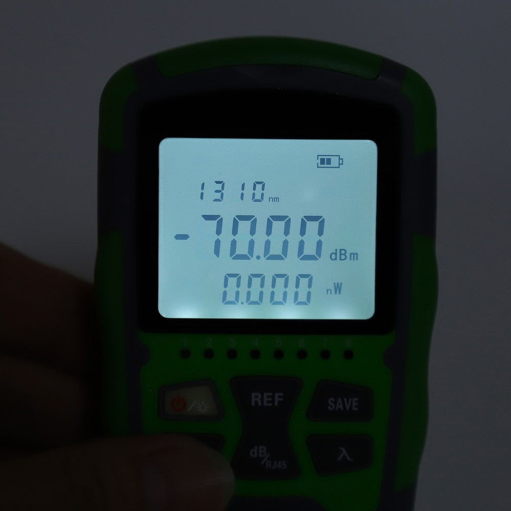 Mini Multifunctional Optical Power Meter For Fiber Optic Testing Trending❀