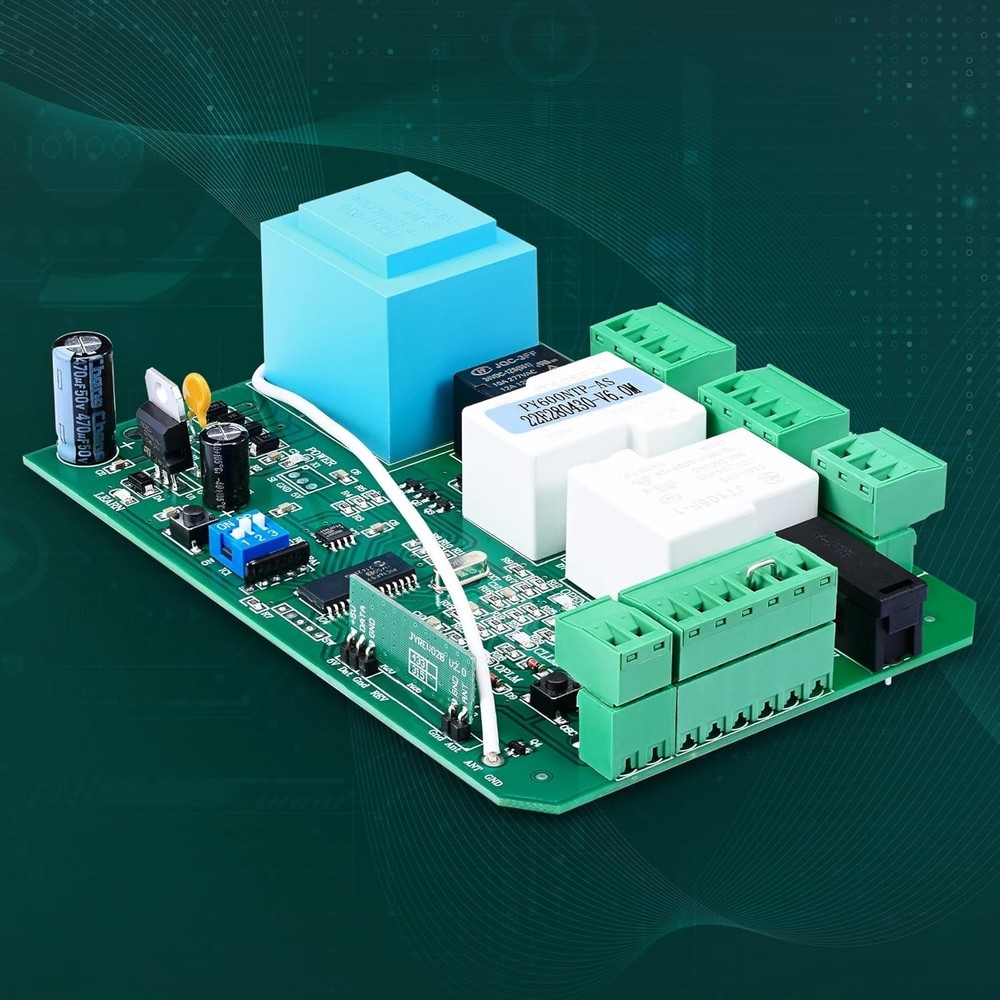 Sliding Gate Motor Controller with Rolling Encryption and Remote Access