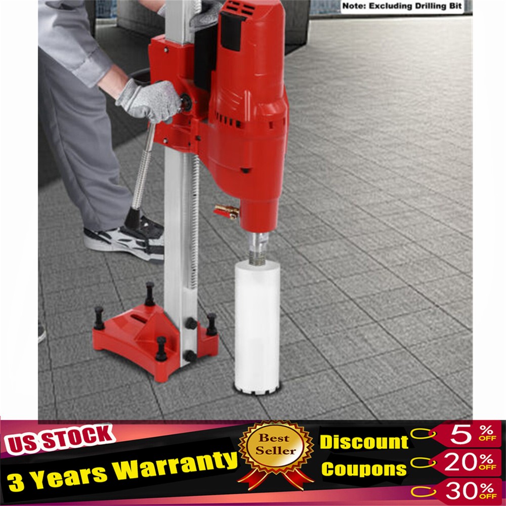 Diamond Core Drill Machine Concrete Core Drill Rig 4250W 500RPM Rust-proof Drill