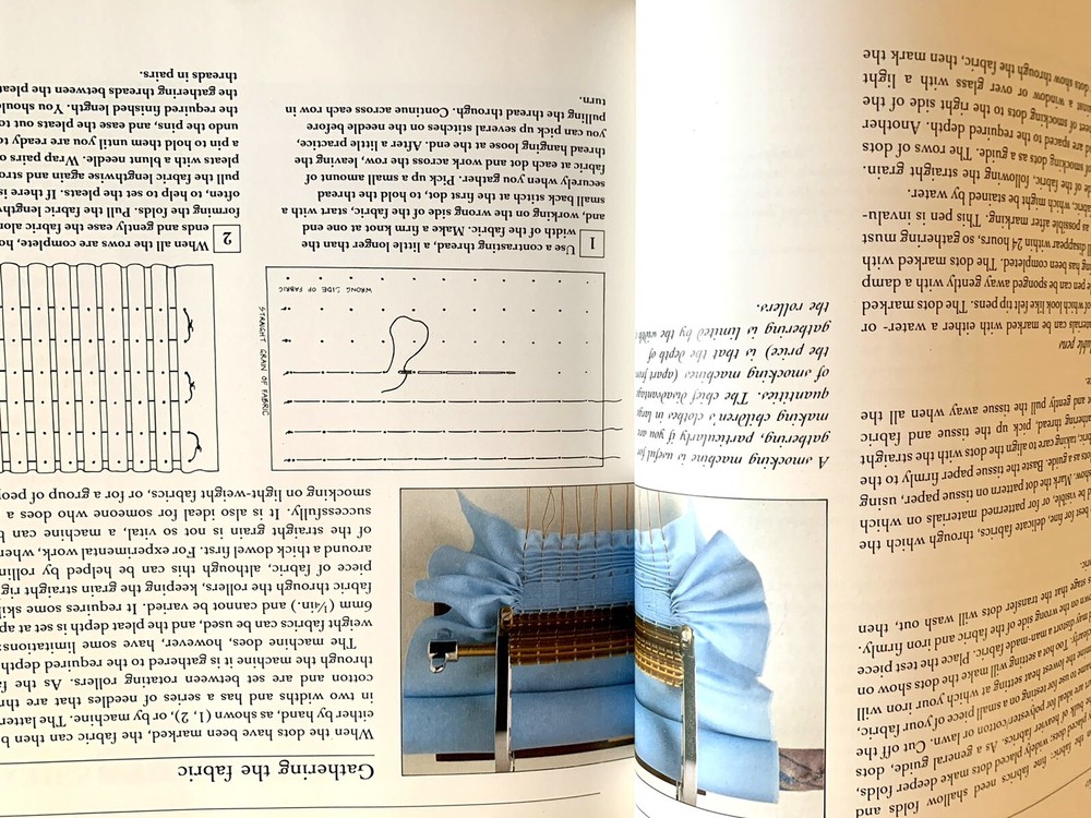 Smocking Book By Anne Andrews Smocking Instructions. Graphs & More