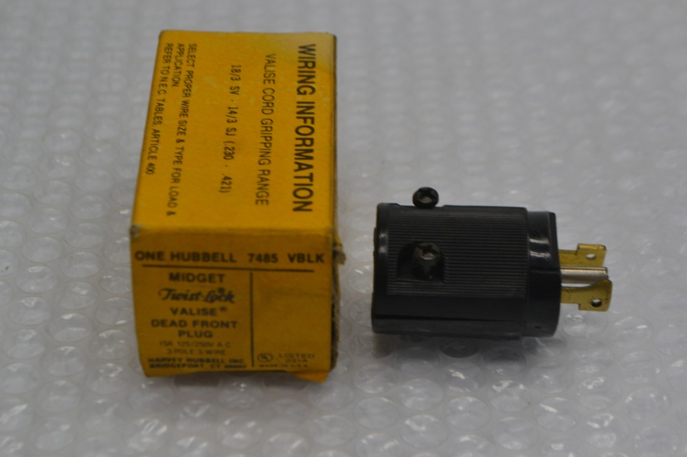 HUBBELL 7485 PLUG NSMP