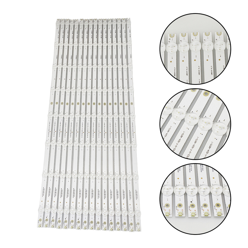 16pcs LED Backlight Strips FULL SET LB65018 for Vizio D65U-D2 D65-D2 E65X-C2