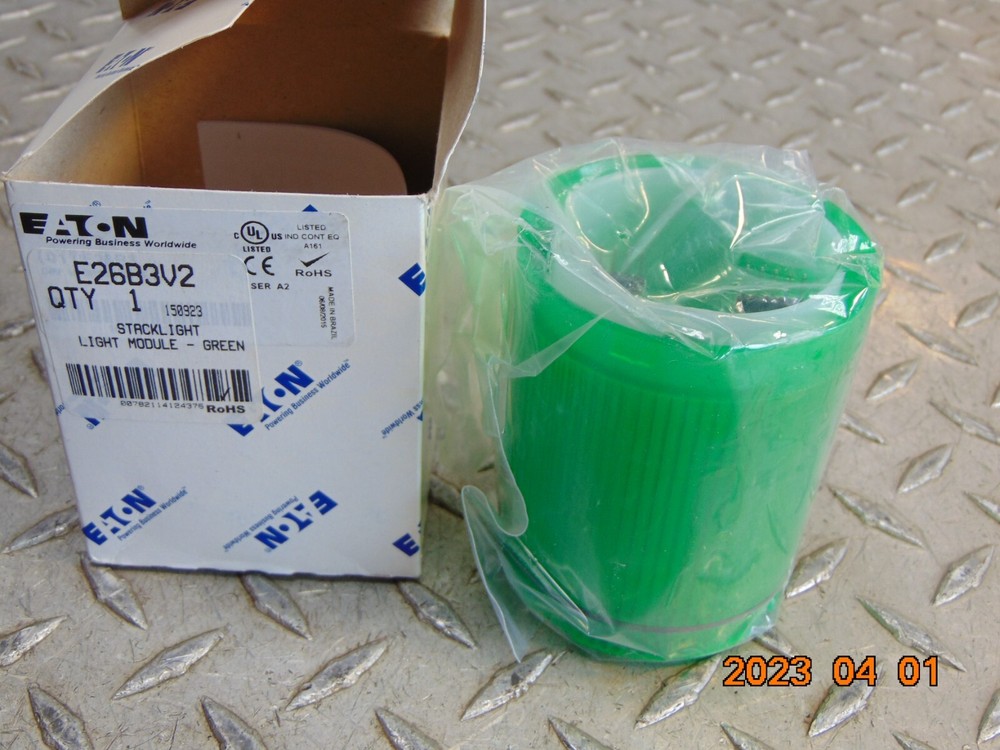 EATON E26B3V2 STACKLIGHT LIGHT MODULE - GREEN