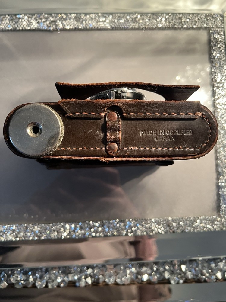 Konica Konirapid Rangefinder Camera with Original Leather Case