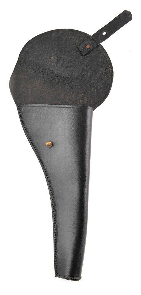 US Civil War Revolver Holster Black Leather