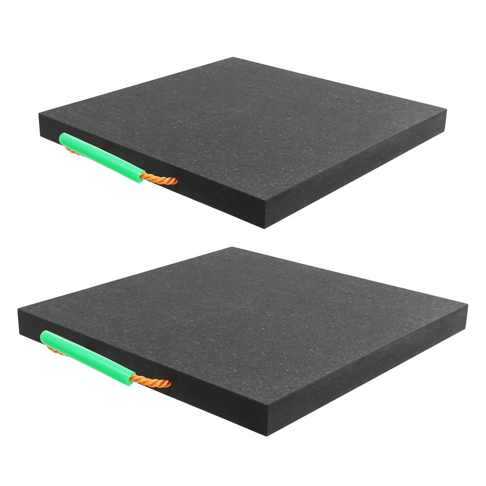 2pcs Heavy Duty Stabilizing Blocks Medium Size Support Pads Square Support Pad