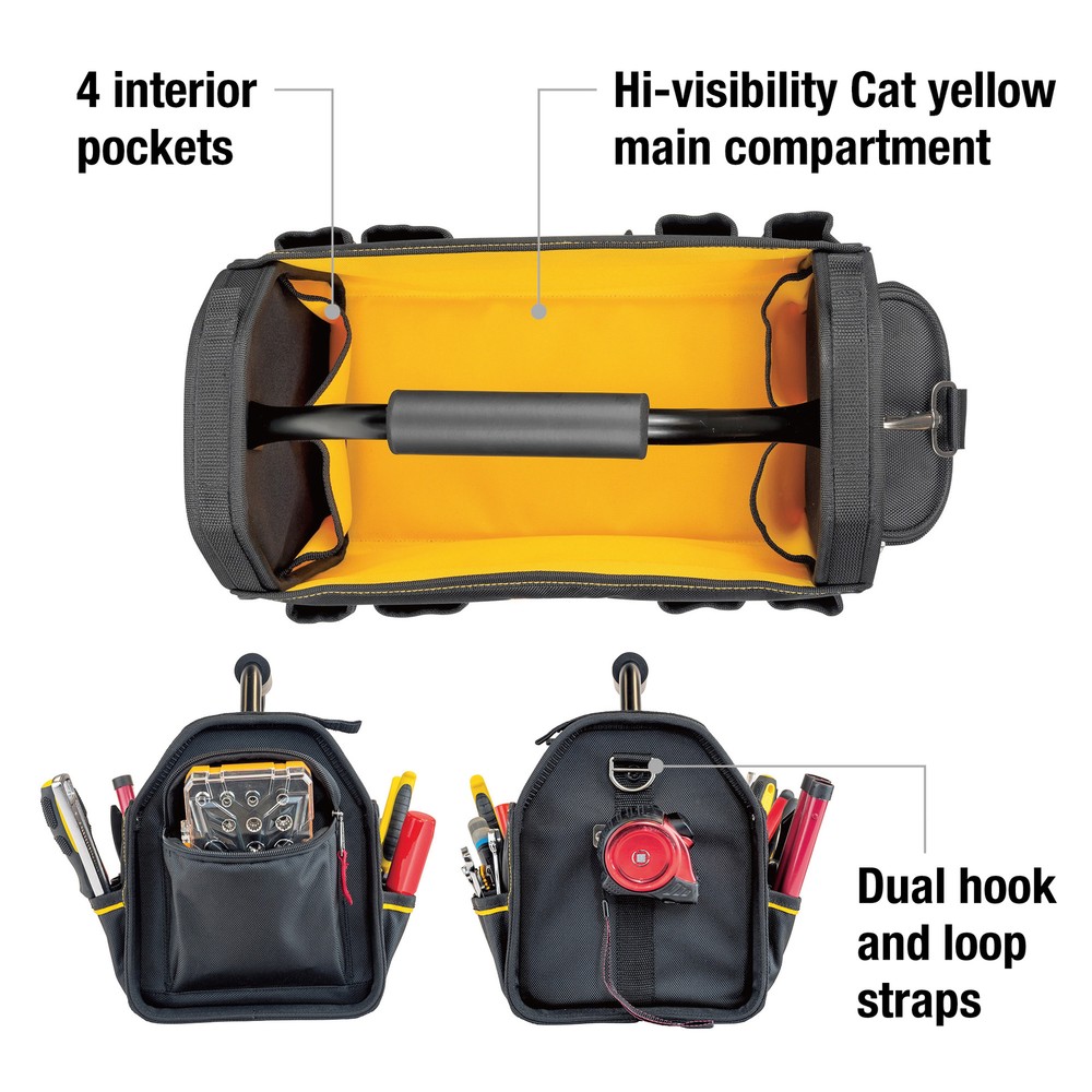 Cat 17 Inch Pro Tool Tote - 240046