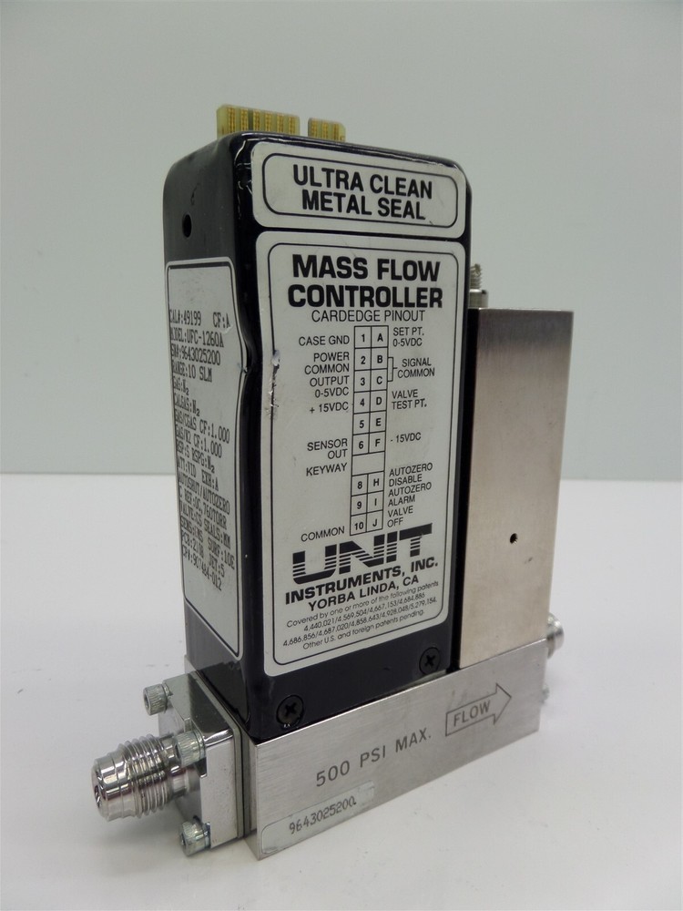 Unit Instruments Inc. UFC-1260A Mass Flow Controller - N2