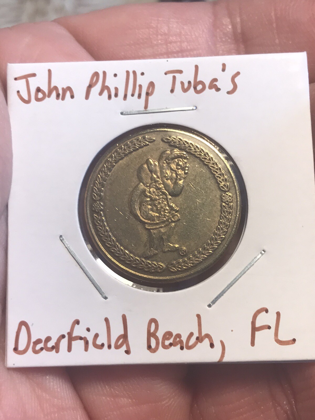 Trade Token - John Philips Tuba’s - Deerfield Beach, Florida
