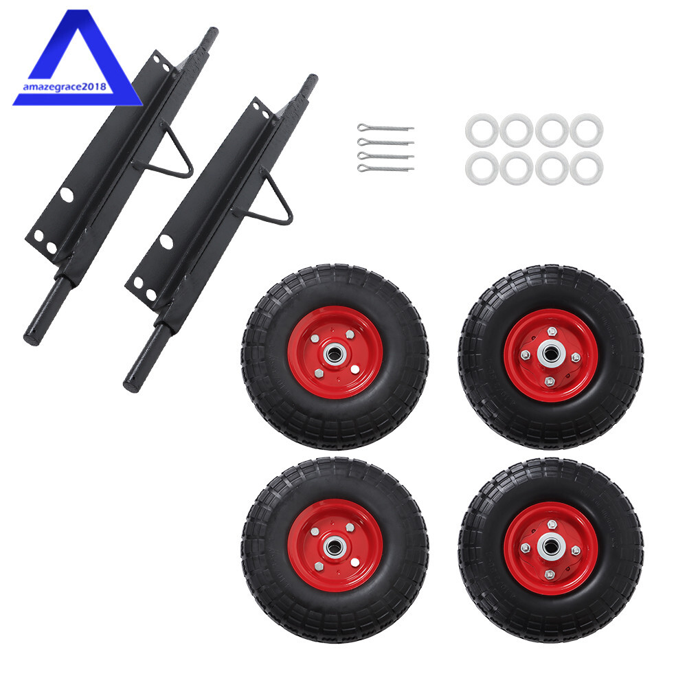 All Terrain Solid Never Flat Tires Wheel Kit Fit For Honda EU3000is Generator