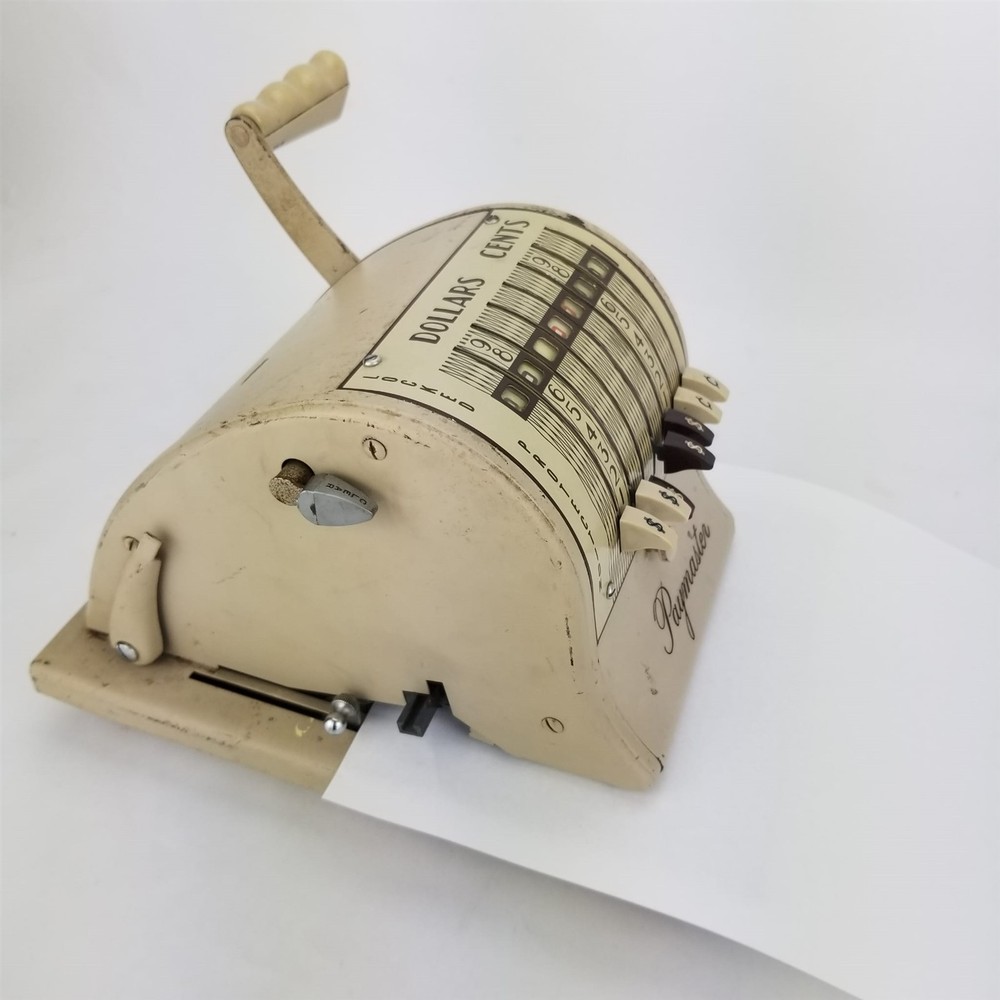 Paymaster S-1000 Series Writter Check Writter Machine