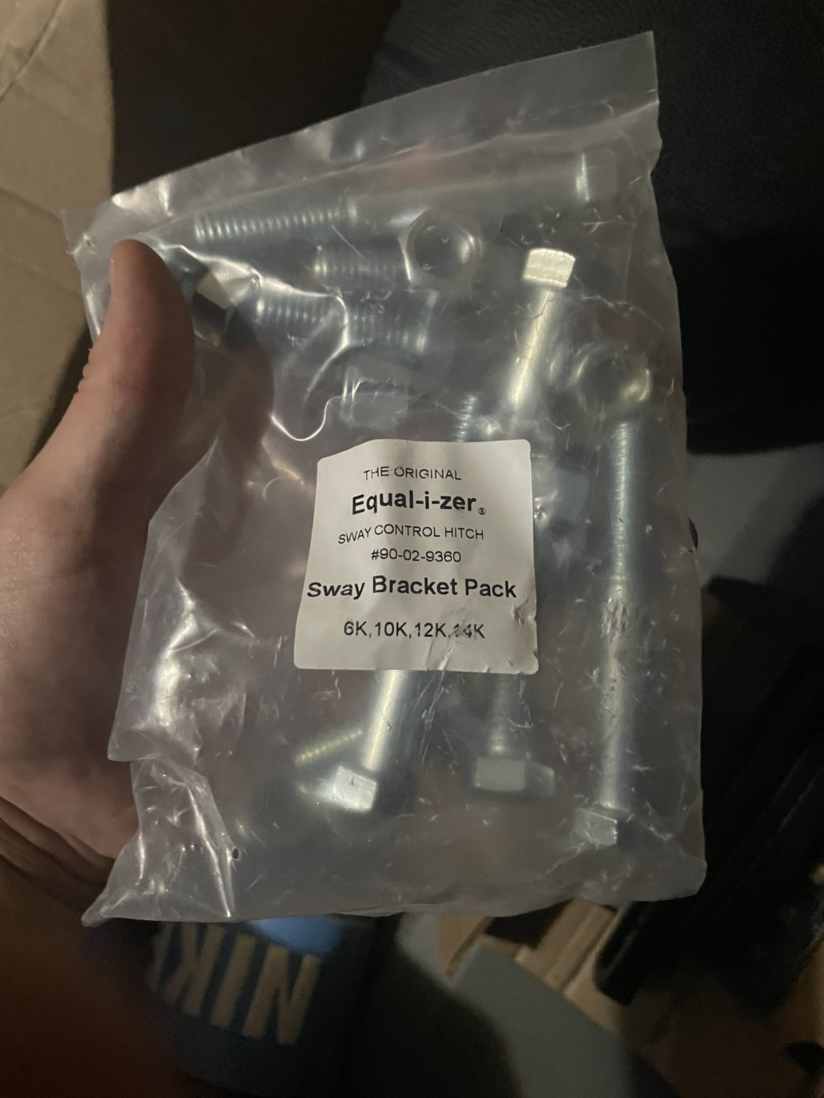 Equalizer 10k Sway Control System. New In Box. Never Used.