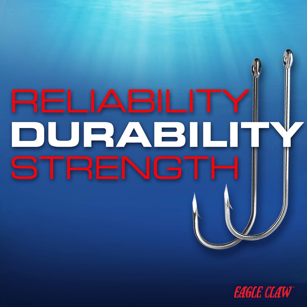 Eagle Claw Lazer Circle Offset, Multi, 11""" (LTHKRMRL)