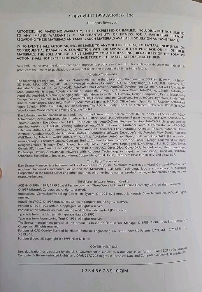 Autodesk CAD Overlay 2000 ( CD Included)
