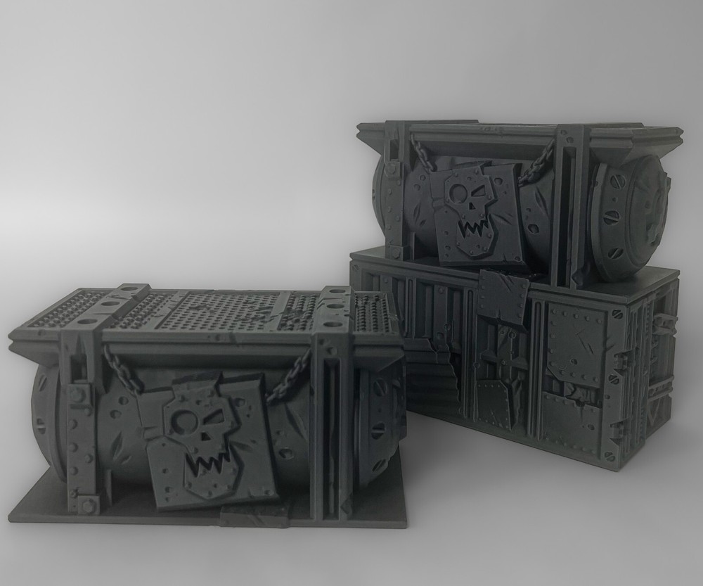 WTC 40K Foldable Terrain - Orks | WH40K Wargame Scenery