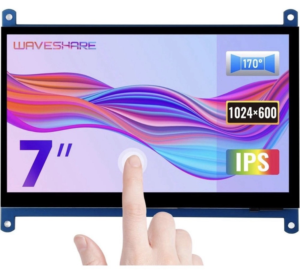 Waveshare 7inch HDMI LCD (C) Capacitive Touch Screen Display Supports...