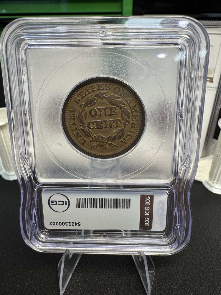 1846 Large Cent (Small Date) ICG Slabbed!!