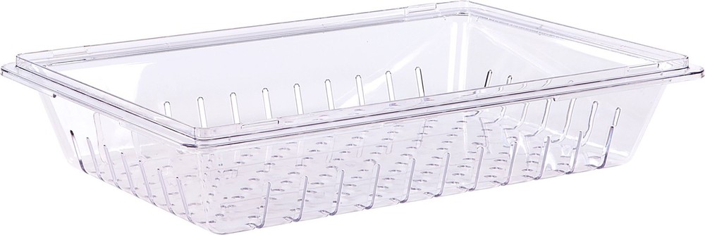 Storplus Food Storage Container Colander with Stackable Design for Catering, ...