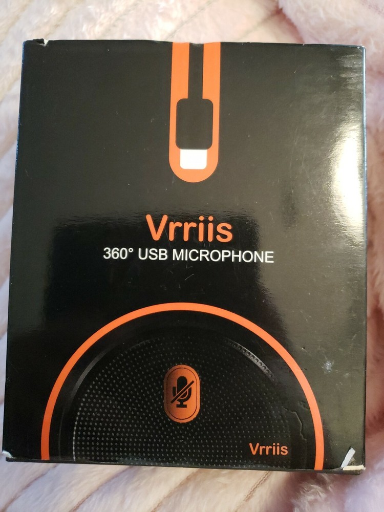 Vrriis USB Conference Microphone 360° Lightweight Omnidirectional for PC