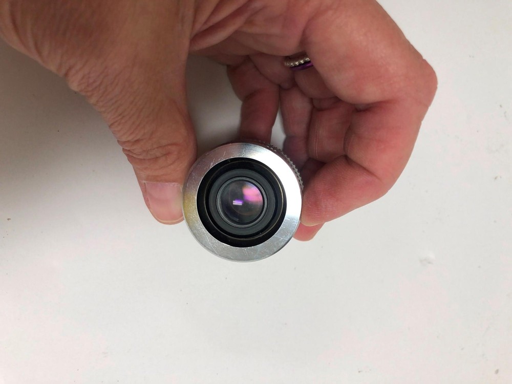 LEITZ WETZLAR PL FLUOTAR 10X/0.25 D MICROSCOPE OBJECTIVE (ABQ90)