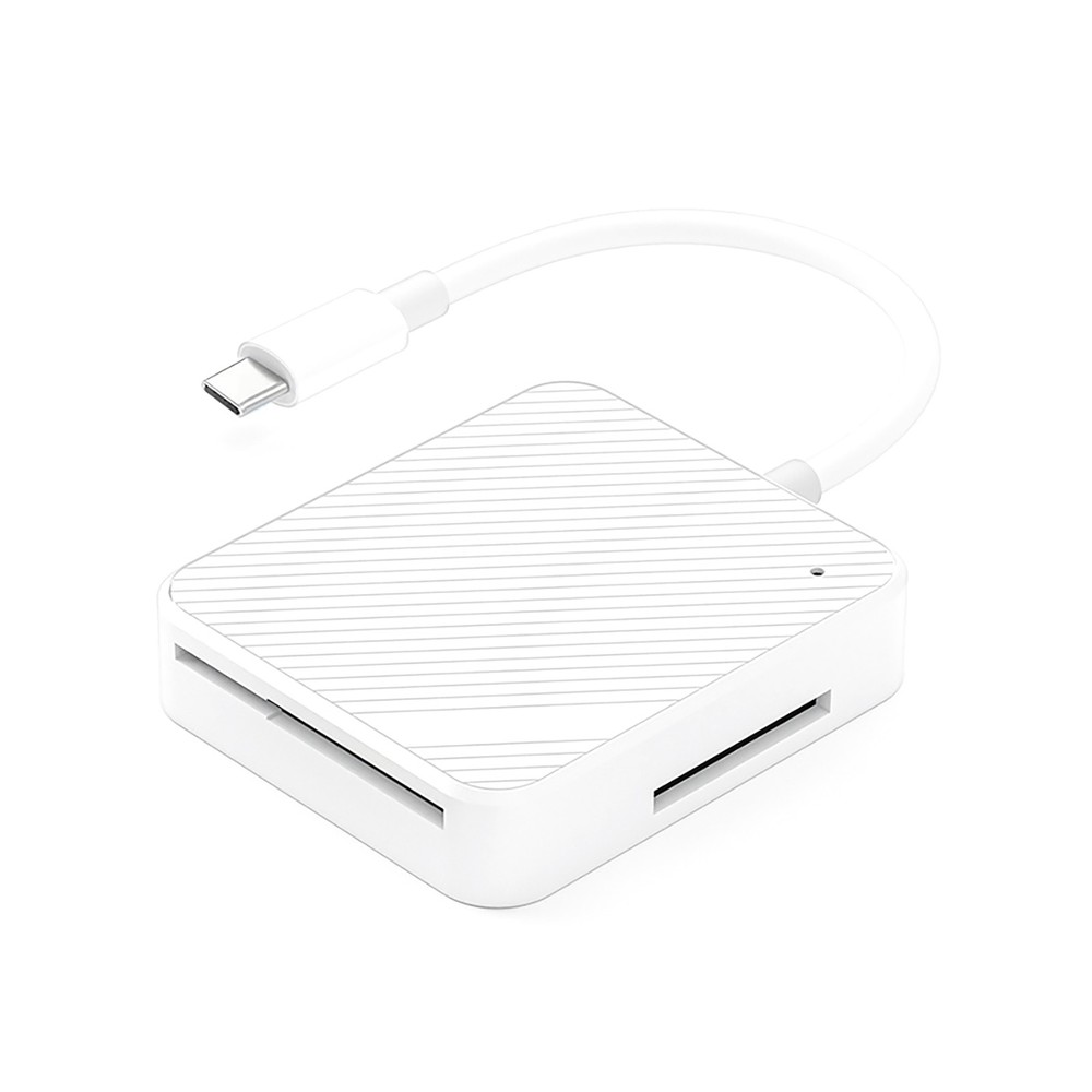 4 in 1 USB-C M2 SD SM XD Card Reader Compact Flash Reader Memory Card Adapter