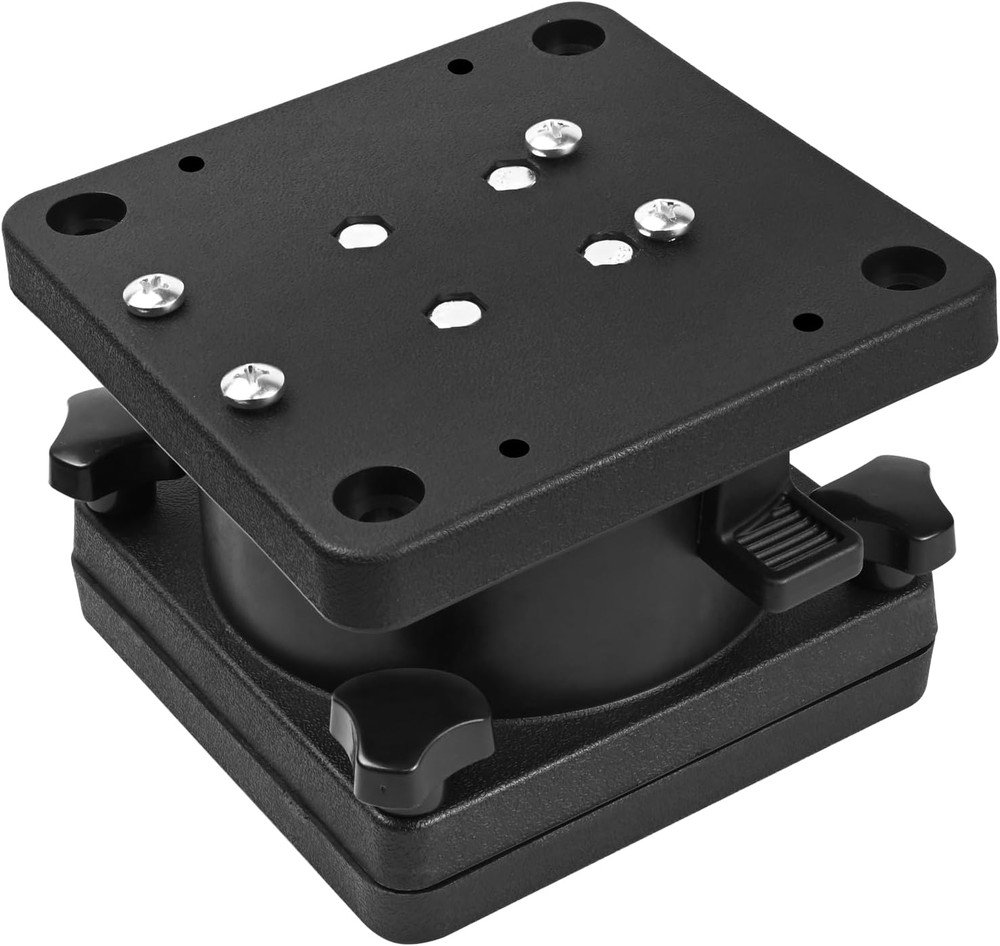 Black Small 1026 Swivel Pedestal Mount for Versatile Display Solutions