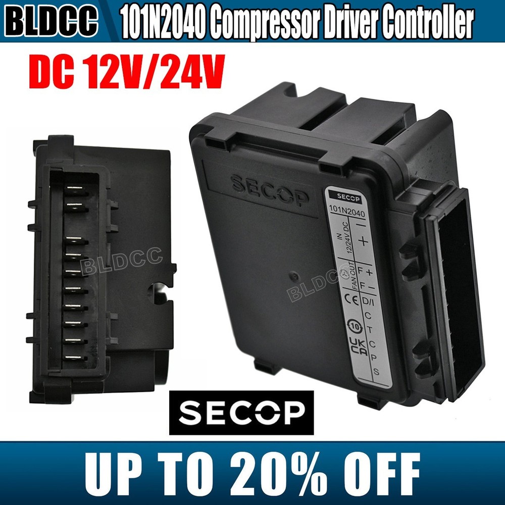 SECOP Electronic Start  101N2040 Controller for DC12V/24V Mini BD1.4F Compressor