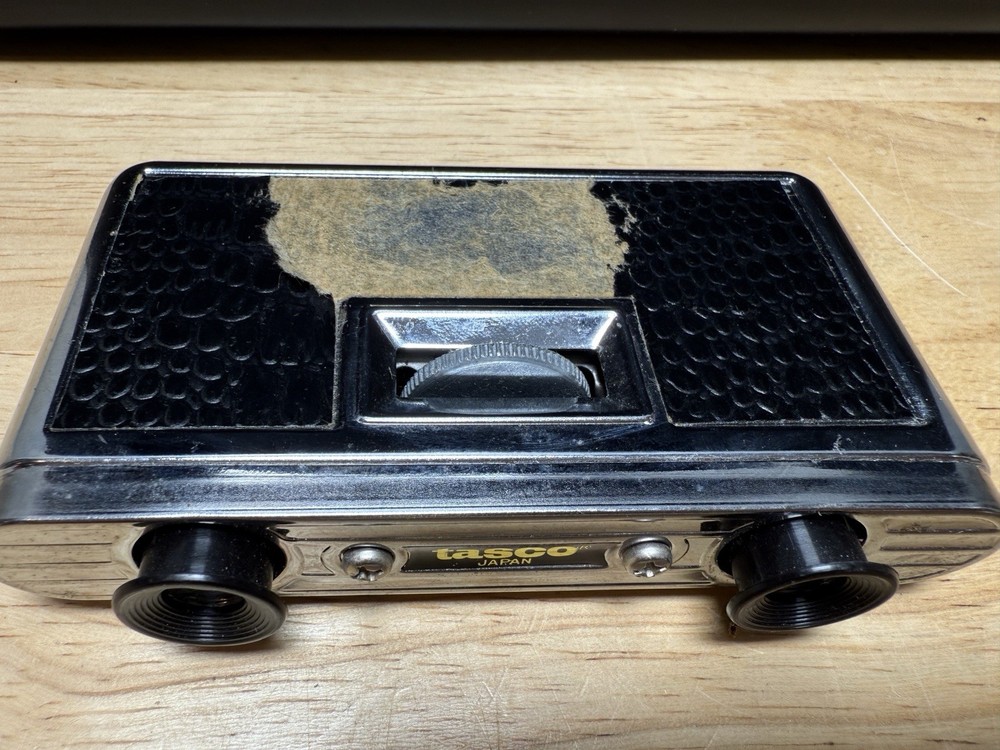 Vintage Tasco Folding Opera Glasses Binoculars