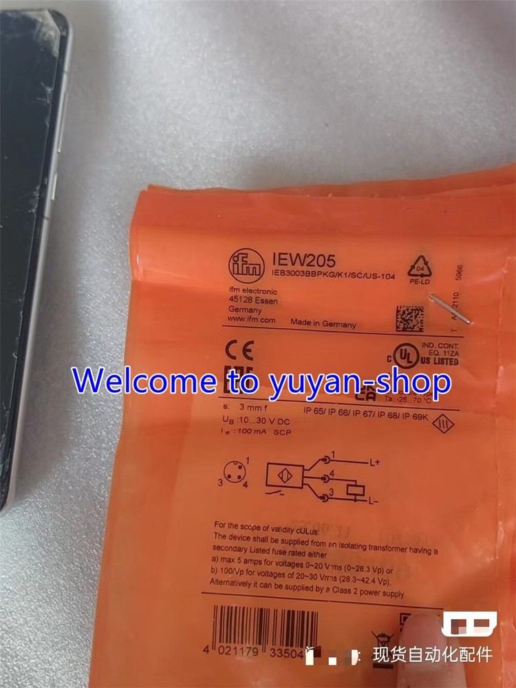 1PCS NEW FOR IFM IEW205 Inductive Sensor