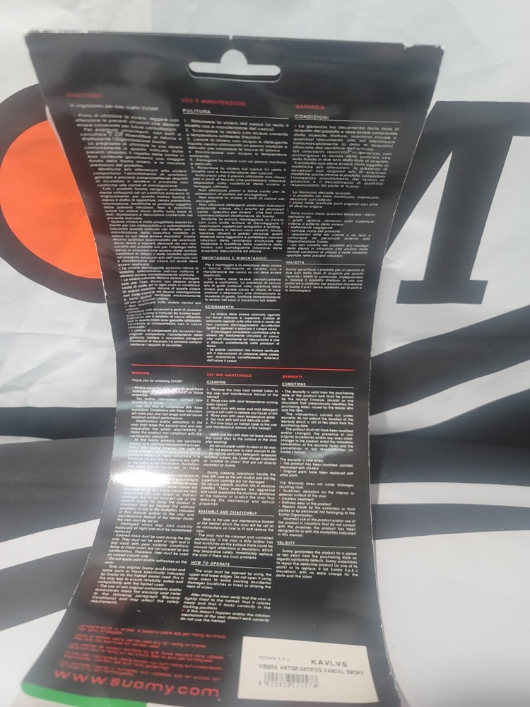 SUOMY #KASLVS shield