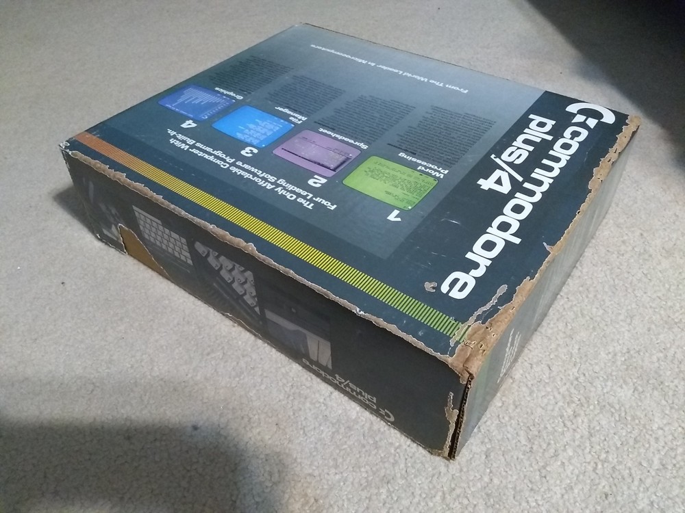 Commodore Plus/4 Computer, IN BOX, CBM 264 (As-Is) #101