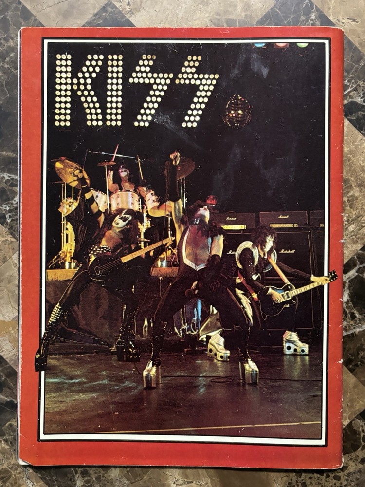 1979 PLATINUM; THE BEST OF KISS NO. 2, OFFICIAL KISS MAGAZINE, NO POSTER DAMAGED