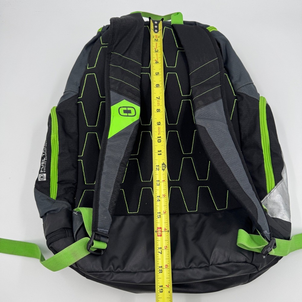 OGIO C7 Complete Sport Backpack Gray Neon Green