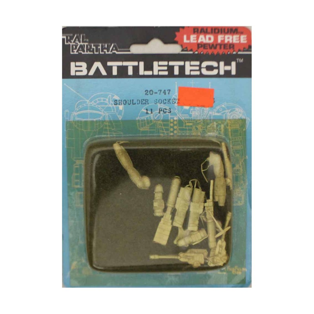 Ral Partha Battletech Mini Shoulder Socket Weapons Pack New
