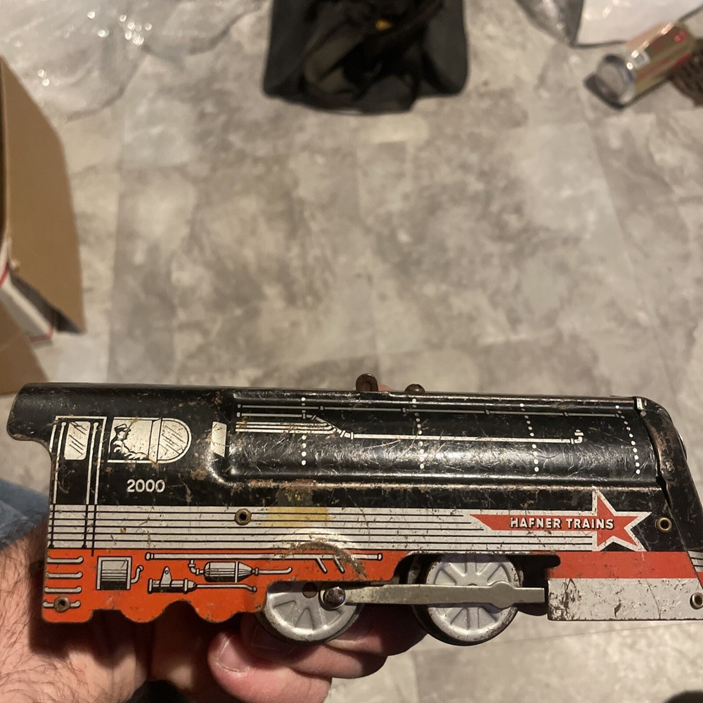 Hafner Train Wind Up Locomotive #2000
