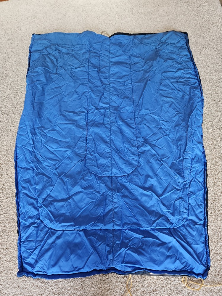 Ll Bean Vintage Cursive White Stag Sleeping Bag Regular